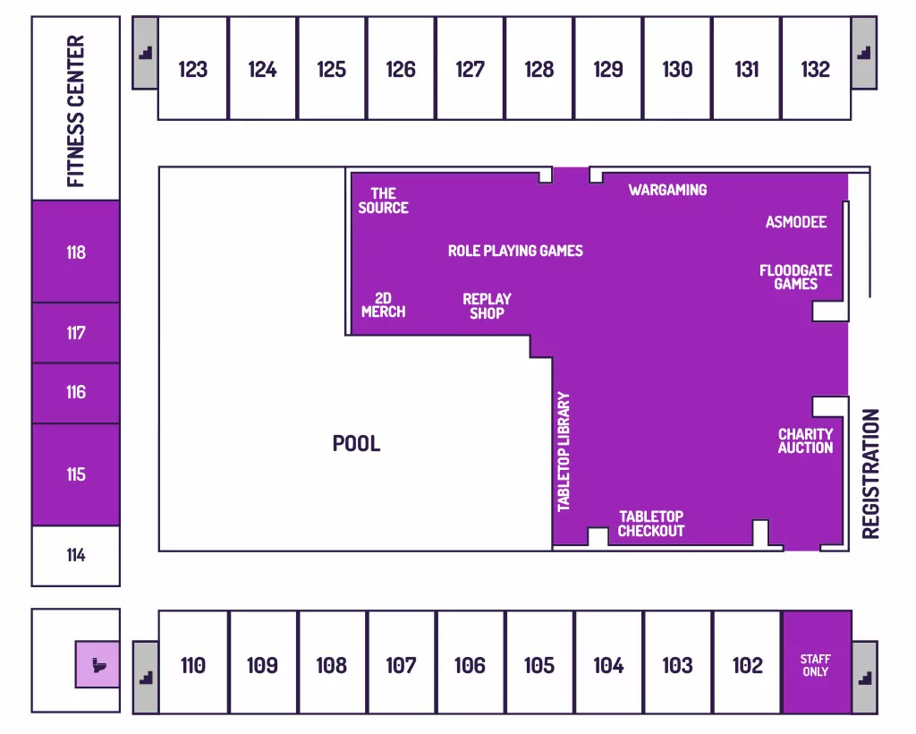 2D Con Unplugged Map Level 1